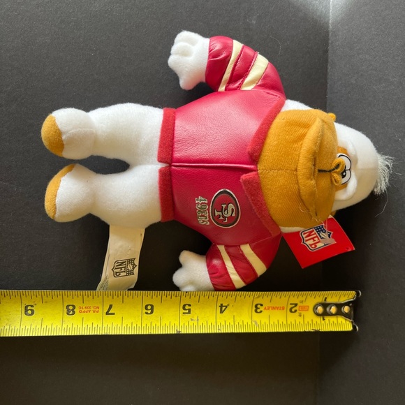 Vintage San Francisco 49ers plush monkey rare - Picture 7 of 8